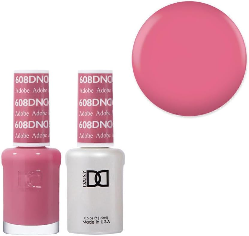 DND 608 Adobe - Daisy Collection Gel & Lacquer Duo 15Ml