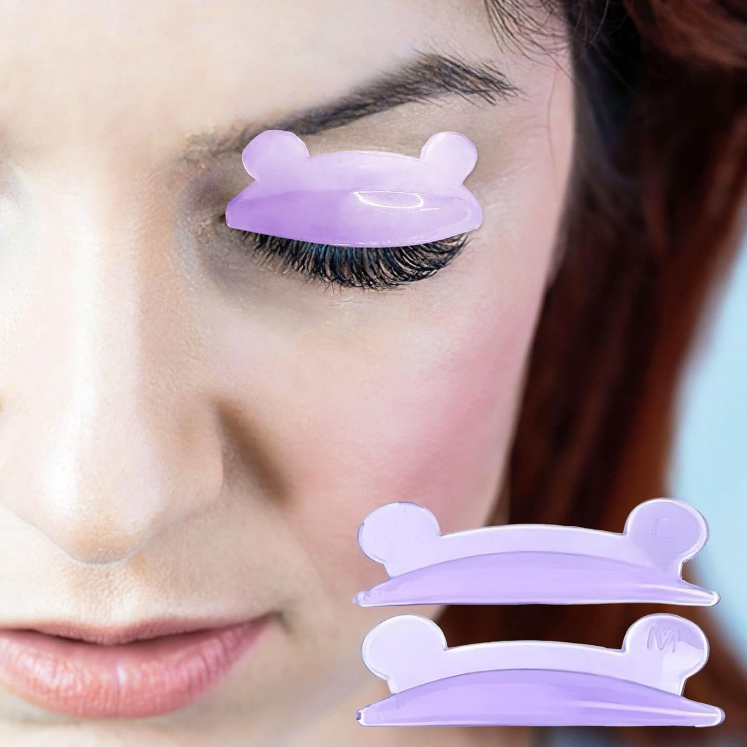 4 Pairs Eyelash Burning Seals, Eyelash Beauty Assistance Tools, Beauty Accessories, Eyelash Lifting Pads, Reusable image number 5