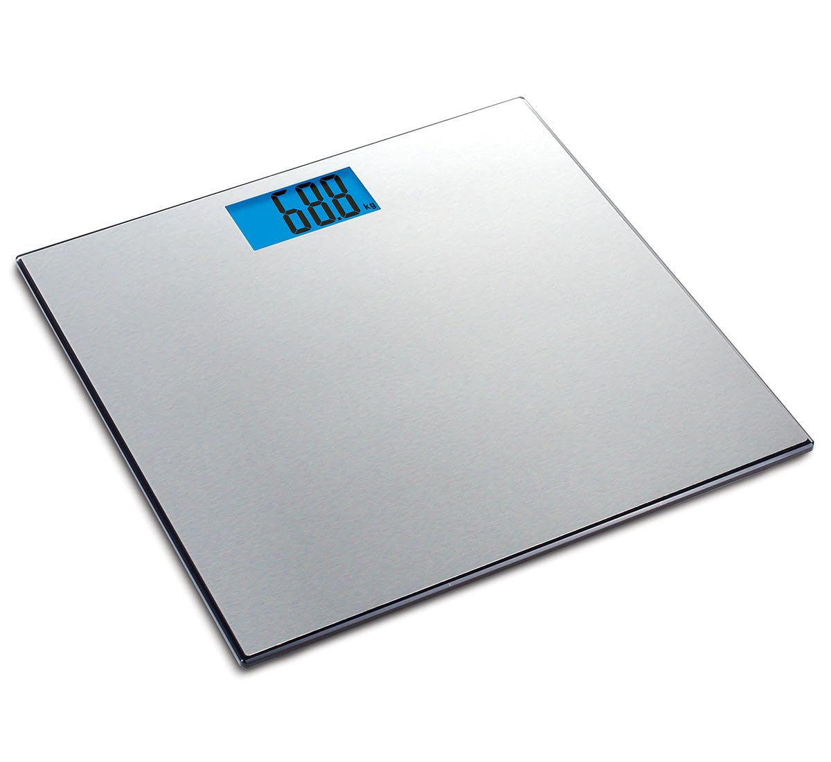 Dolphy Digital Bathroom Weight Scale - Silver | LED Display, 180Kg Capacity, Tempered Glass | Slim, Modern Body Weighing Scale for Home, Gym & Professional Use