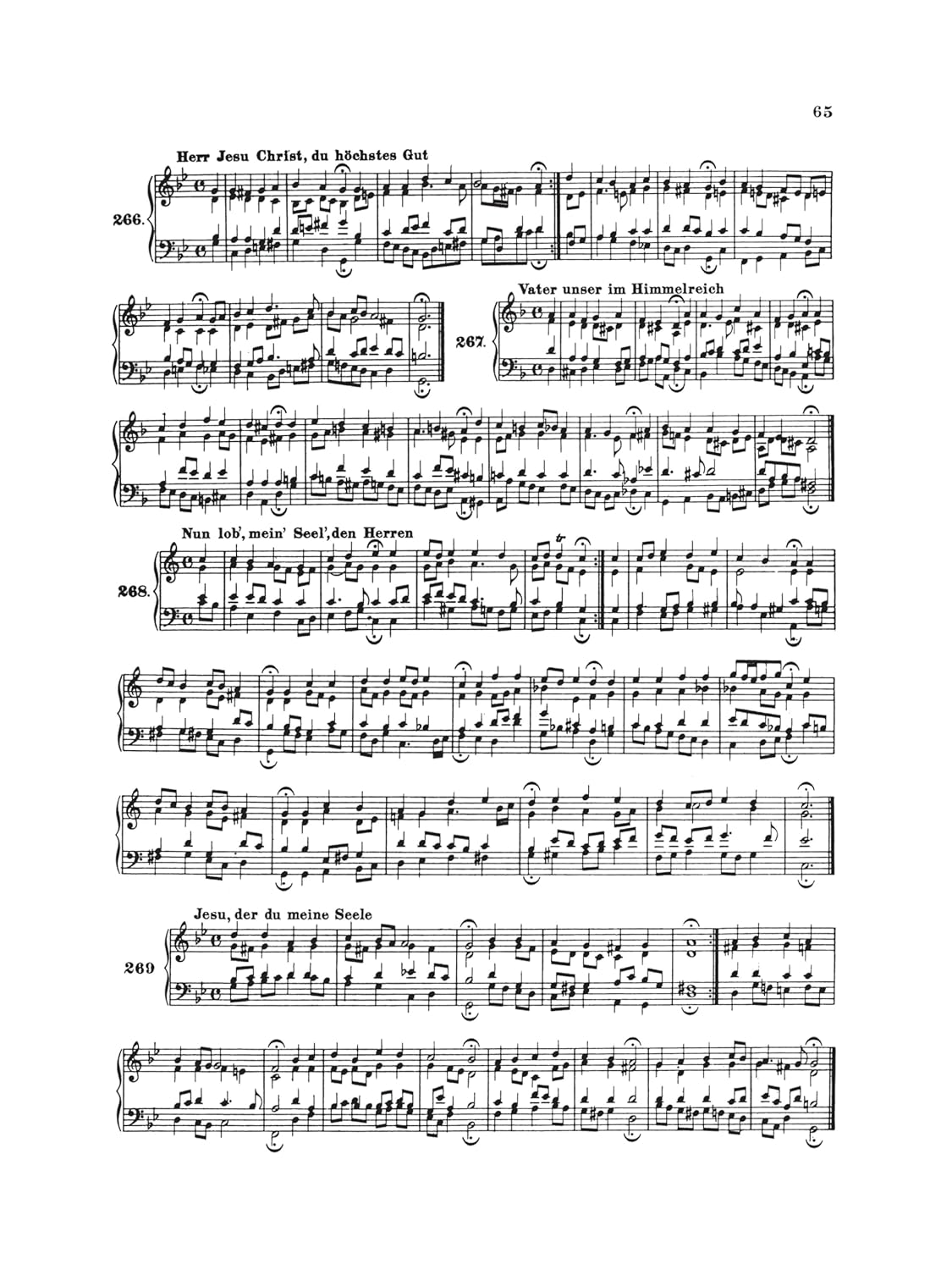 371 Harmonized Chorales and 69 Chorale Melodies with Figured Bass: Piano Solo image number 2