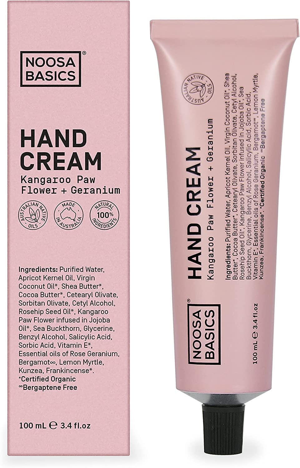 Hand Cream - Kangaroo Paw Flower + Geranium 100Ml