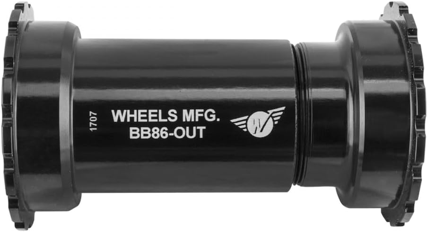 Wheels Mfg BB86/92 SRAM Threaded Bottom Bracket + ABEC-3 Bearings image number 1