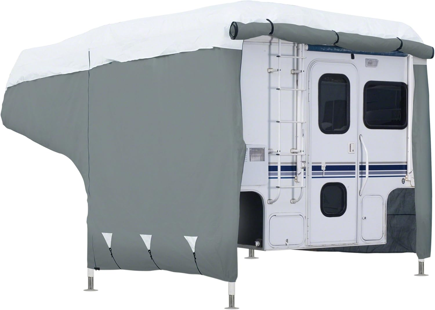 Classic Accessories over Drive Permapro Teardrop Trailer Cover, Fits up to 8'L X 5'W Trailers