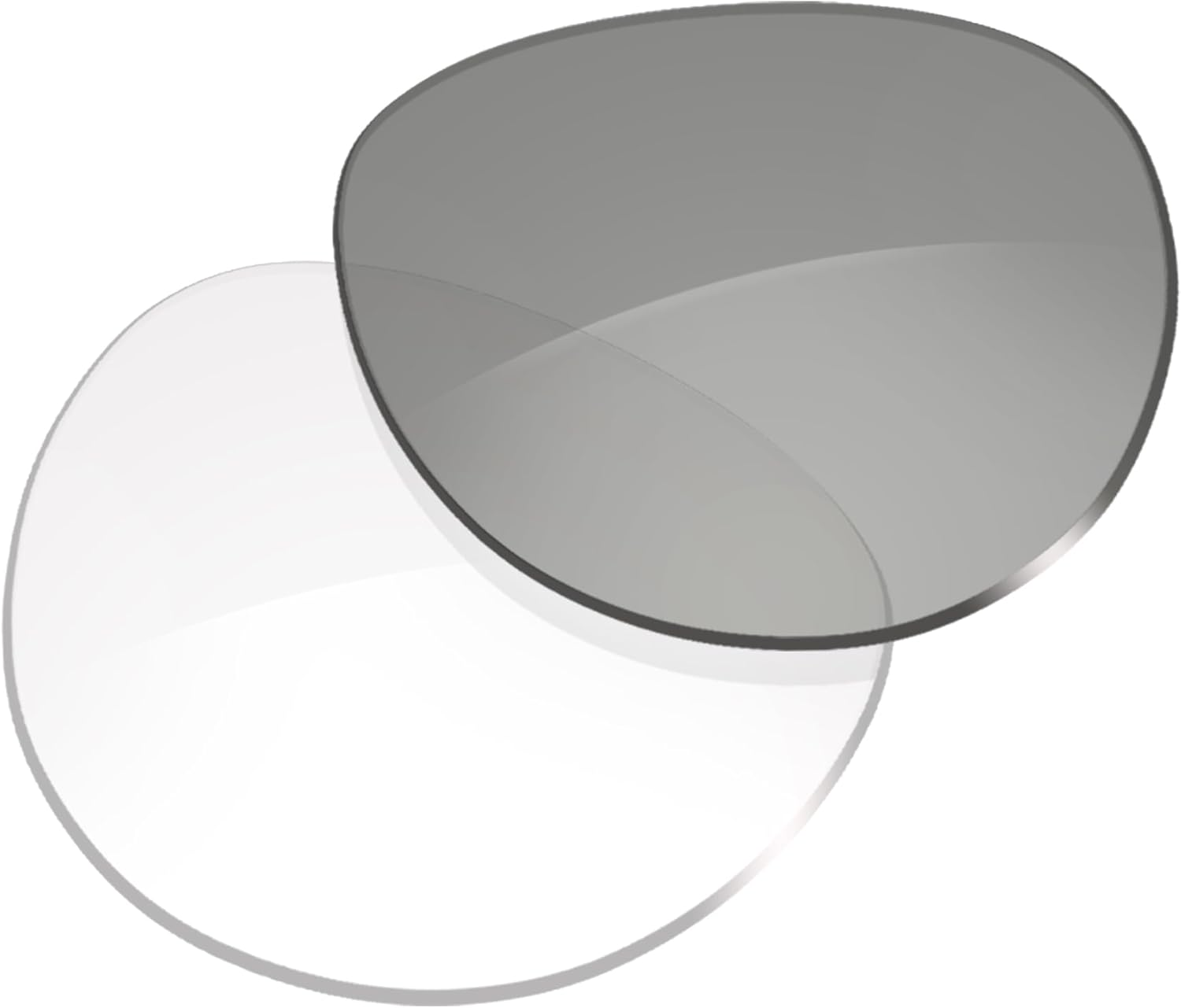 Glintbay Replacement Lenses Compatible with Ray-Ban Meta Lenses RW4009 Photochromic Clear 50Mm Headliner Classic Upgrade Accessories