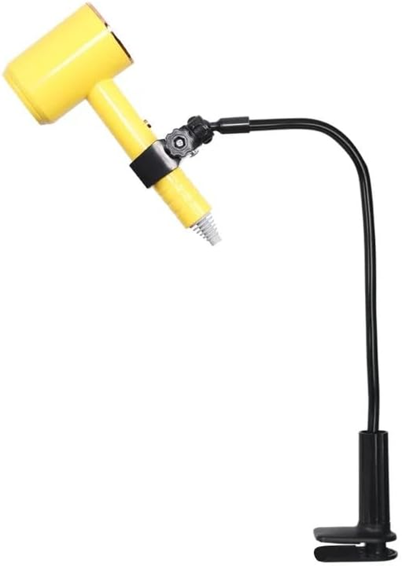 Hair Dryer Stand, Countertop Hands Free Blow Dryer Holder for Pet Dog Cat Grooming, Adjustable Flexible Arm Hose Tube Holder 360 Degree Rotation image number 2