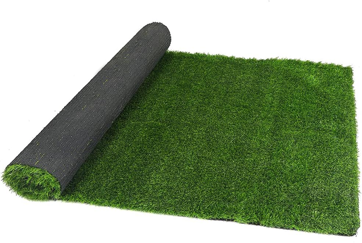 Marlow 1M X 10M Artificial Grass Synthetic Turf Fake Plastic Plant 10SQM, 35MM Thickness Cuttable Synthetic Grass Rug, DIY Pads Door Mat Rug for Garden Patio Lawn Backyard Outdoor(Black Backing) image number 4