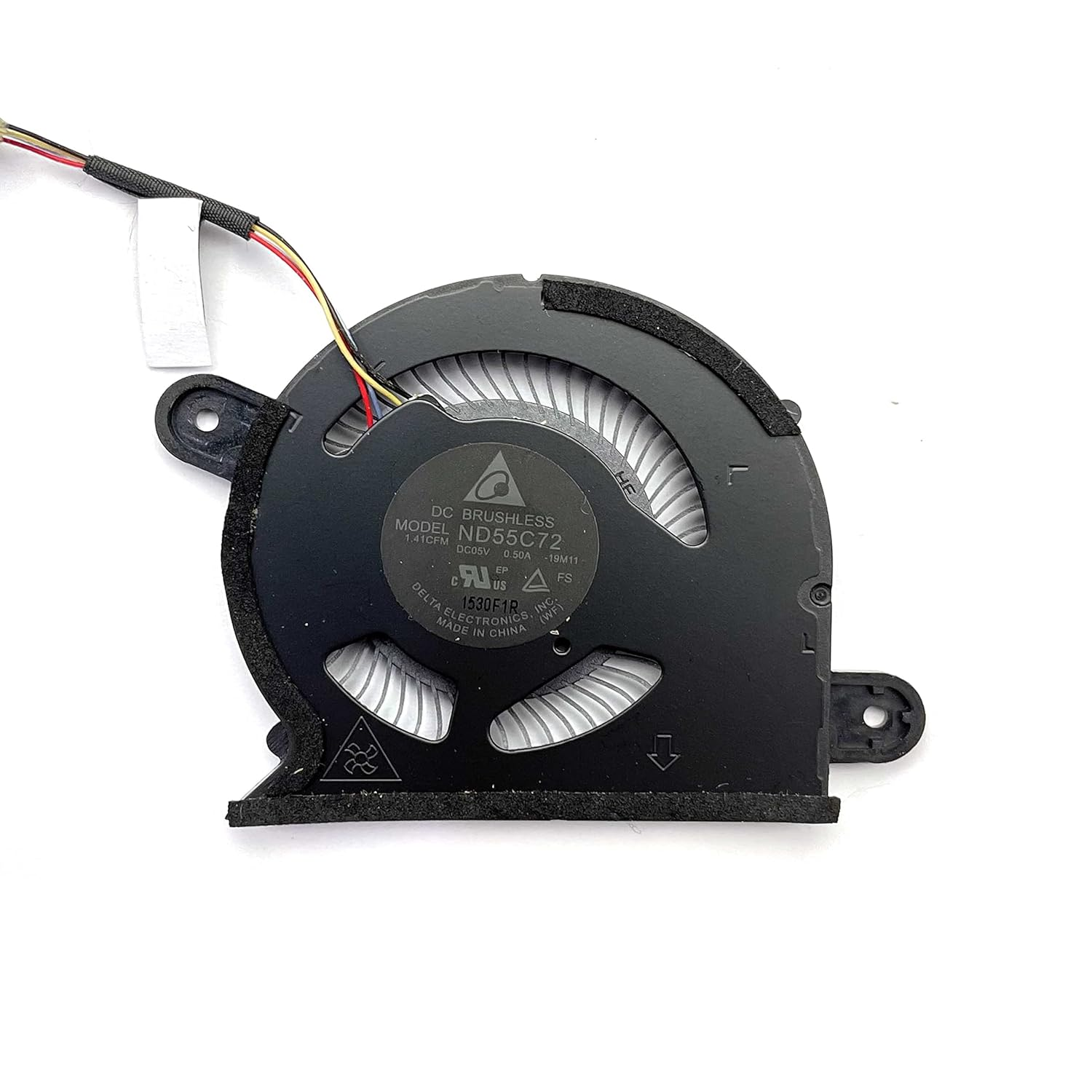 New CPU + GPU Cooling Fan Replacement for DELL XPS 13 9300 9310 P117G 0WX28K 0FRK0V WX28K FRK0V Dual Fans