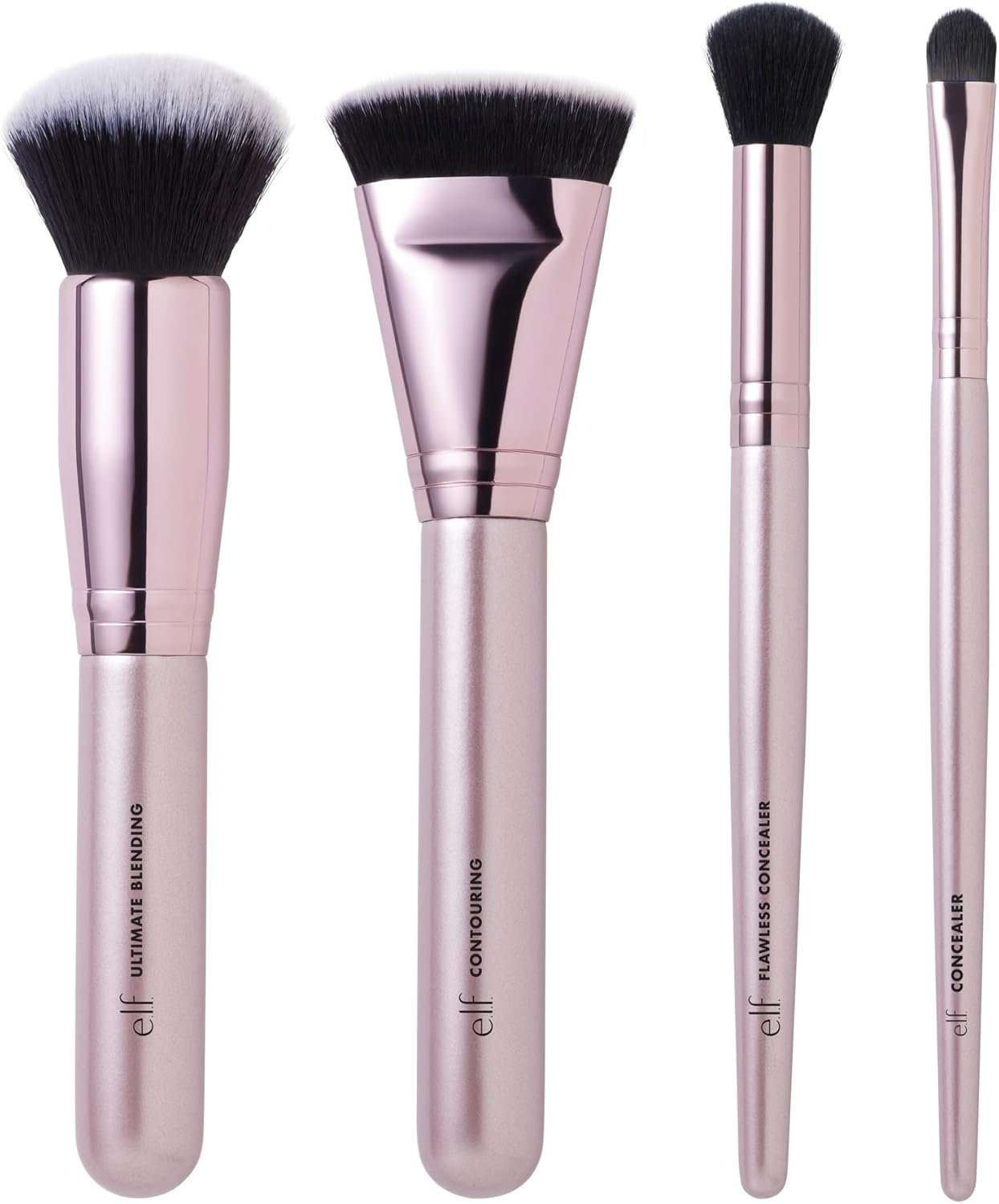 E.L.F. Complexion Perfection Brush Kit 4Piece Set, Synthetic image number 2