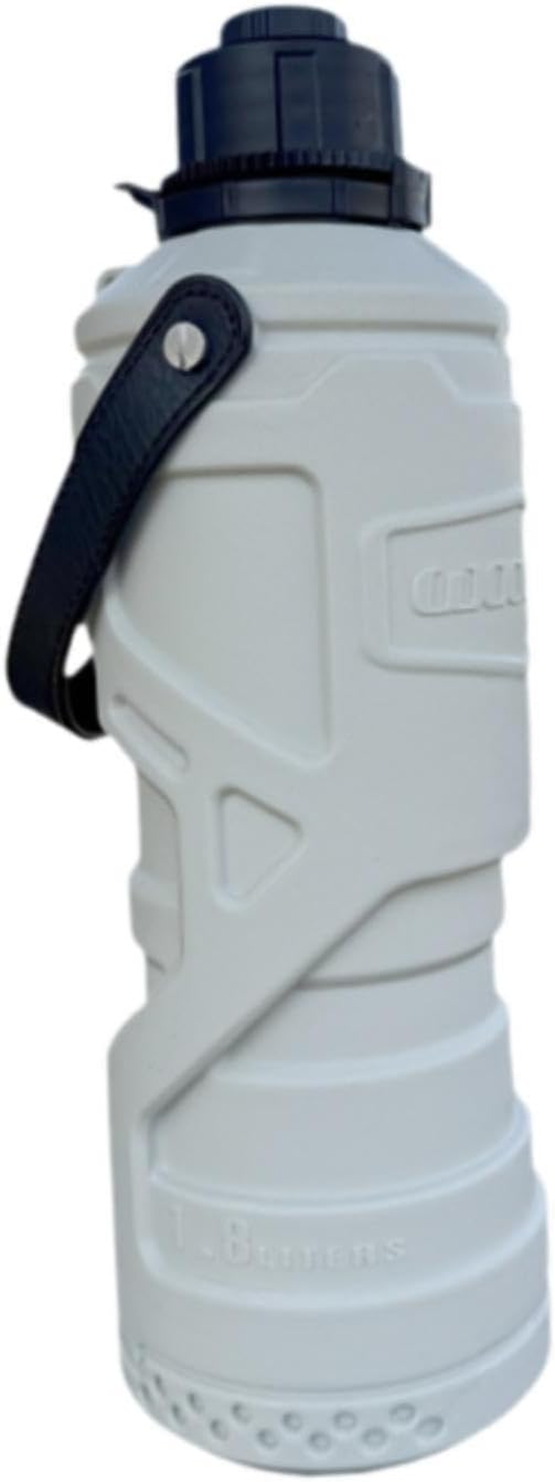 Generic 1.8L Motorcycle Fuel Tank, Container for Cup Holder Use, Cylindrical Design, Light Gray image number 3