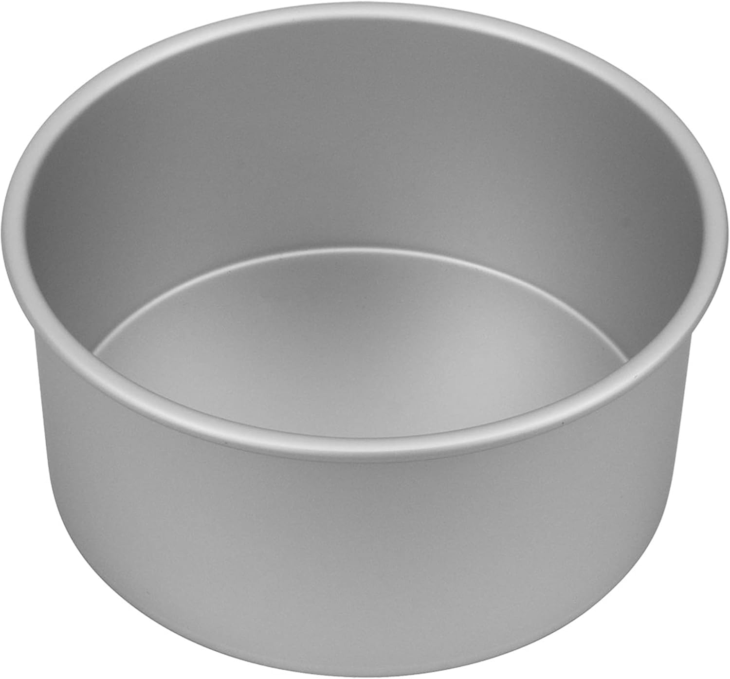 Bakemaster Silver Anodised round Deep Cake Pan, 20Cm&oslash; X 10Cm