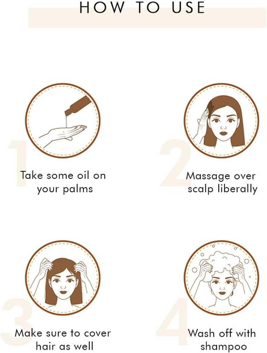 Mcaffeine Coffee Scalp & Hair Oil (200Ml) for Boosting Hair Growth | with Redensyl and Argan Oil | Lightweight & Non Sticky | Strengthens Hair and Nousrishes Scalp | SLS Free image number 6