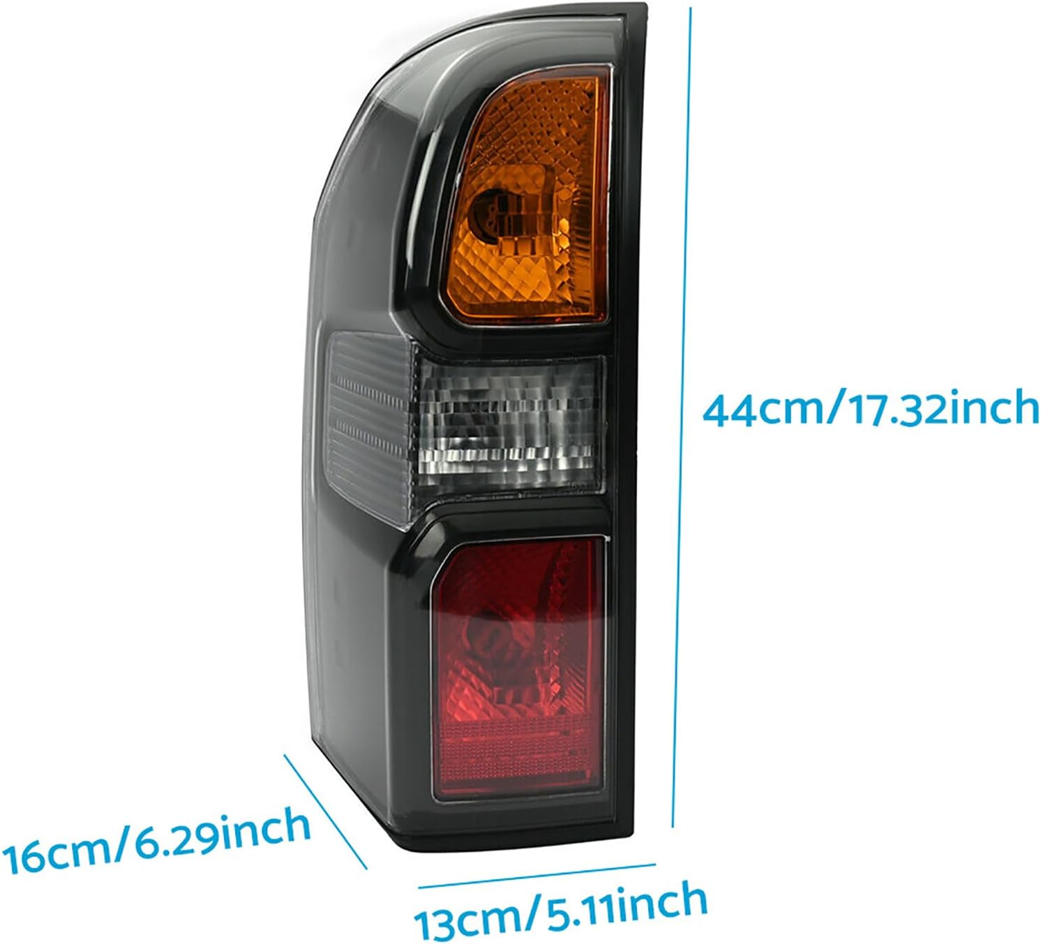 MAX COOL Pair Smoke Black LED Rear Lamp Tail Lights Suitable for Nissan Patrol GU Y61 2004-2013 image number 1