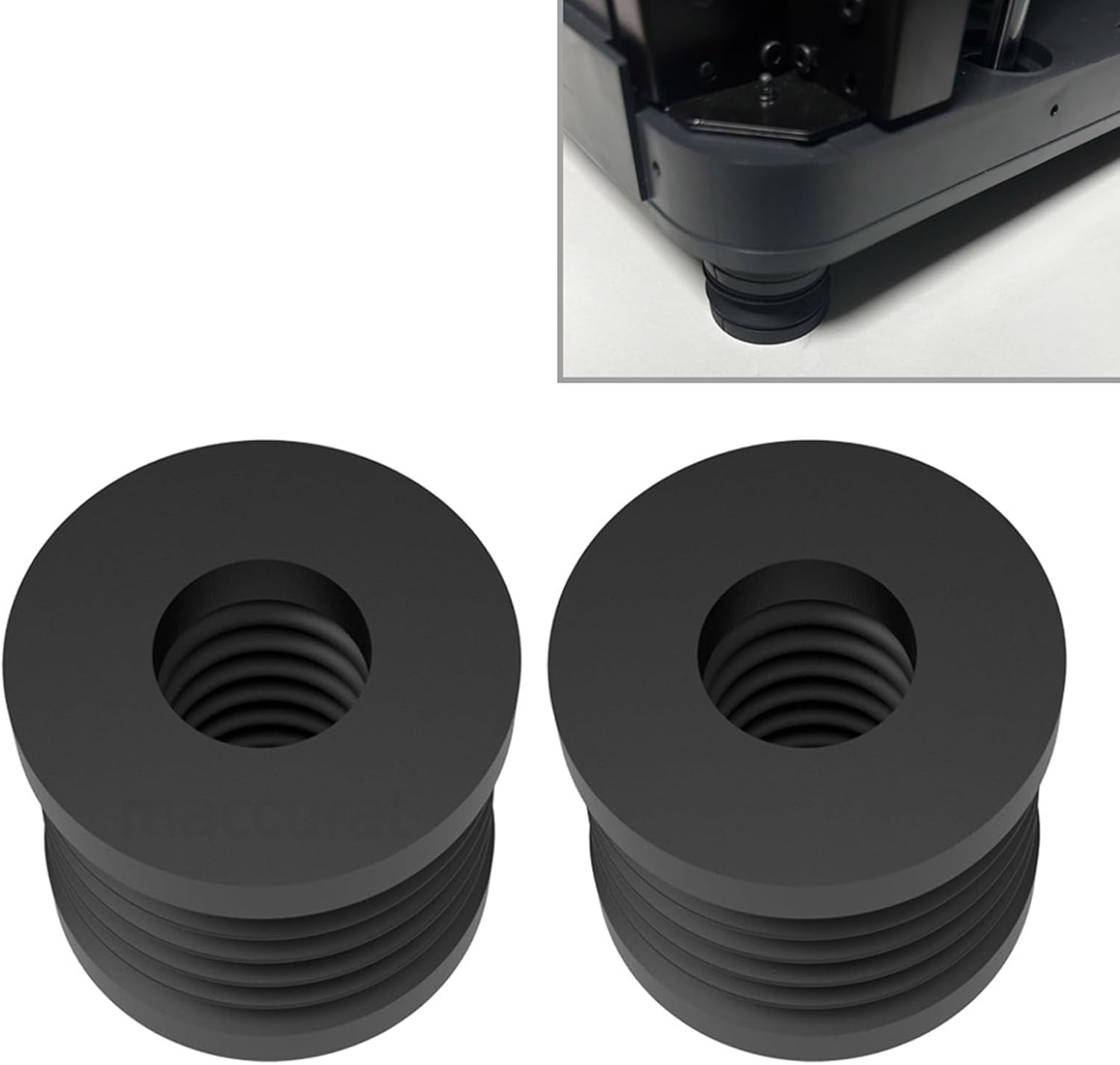 LIANXUE 3D Printer anti Vibration Feet for Bambu Lab X1 Series and P1P Universal Rubber Foot Anti-Slip Rubber Shock Pad Silicone image number 2