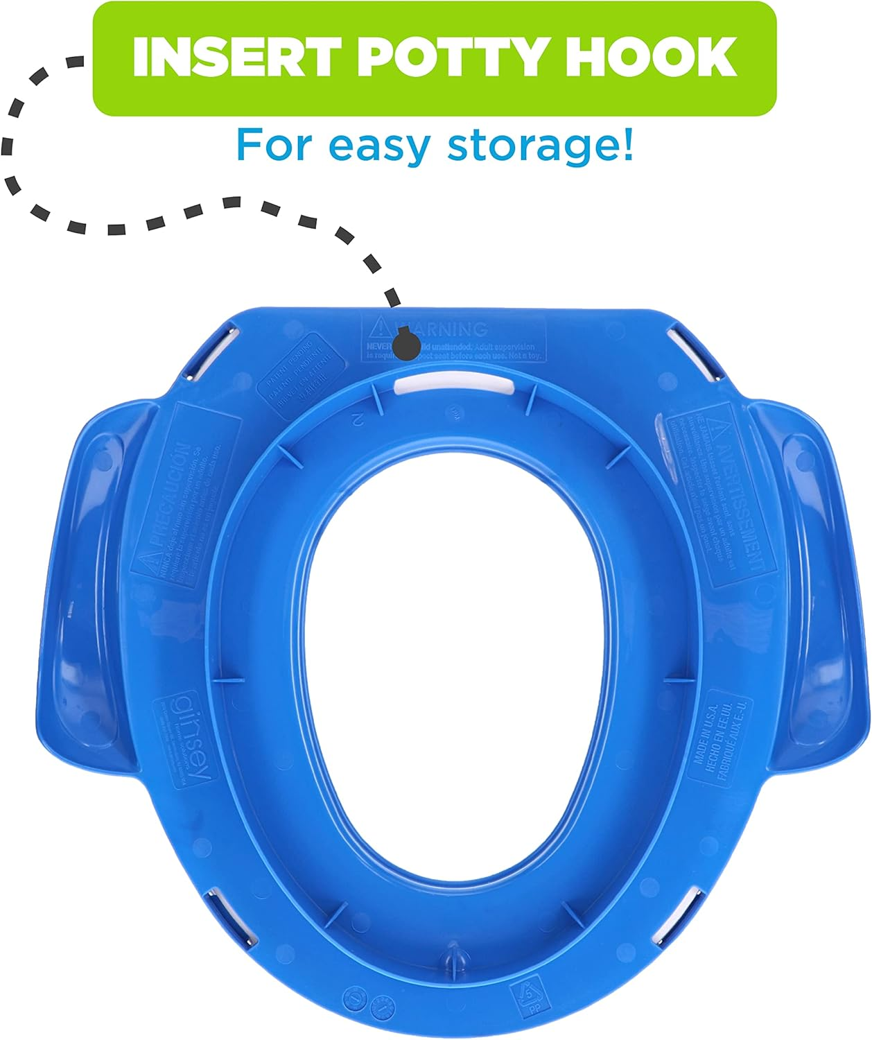 Nickelodeon PAW Patrol Mission Paw Soft Potty Seat and Potty Training Seat - Soft Cushion, Baby Potty Training, Safe, Easy to Clean image number 2