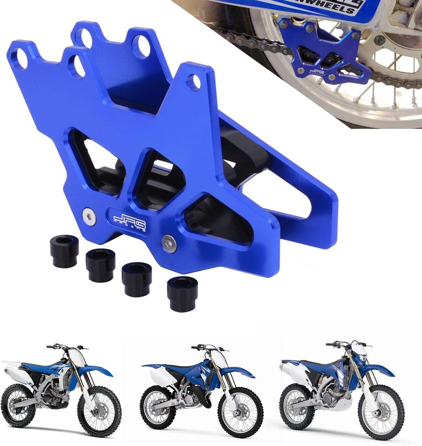 Anxin Motorcycle Chain Guide Guard Protection CNC for DRZ400 DRZ400E DRZ400S DRZ400SM DRZ250 RM125 RM250 RMZ250 RMZ450 RMX450Z Gold