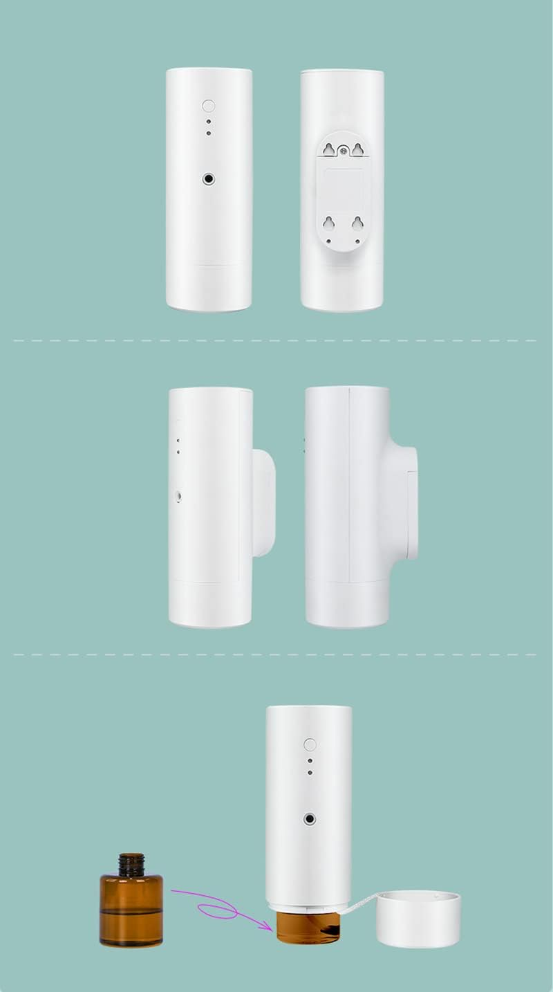 Essential Oil Diffuser Smast Aroma Diffuser Fragrant Scent Machine Essential Oil APP Intelligent Control for Home Hotel Office SPA Aromatherapy Car Diffuser Essential Oil(Color:Desktop Model,Size:Us)