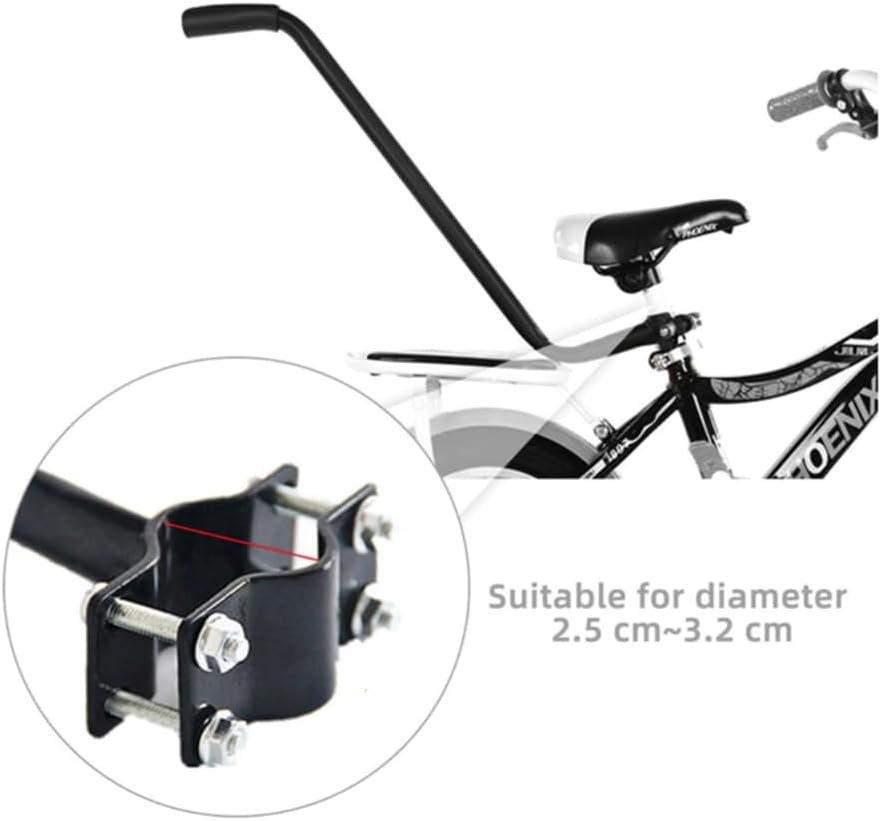 Bike Training Handle for Kids - Trainer Balance Push Bar for Safe Learning image number 3