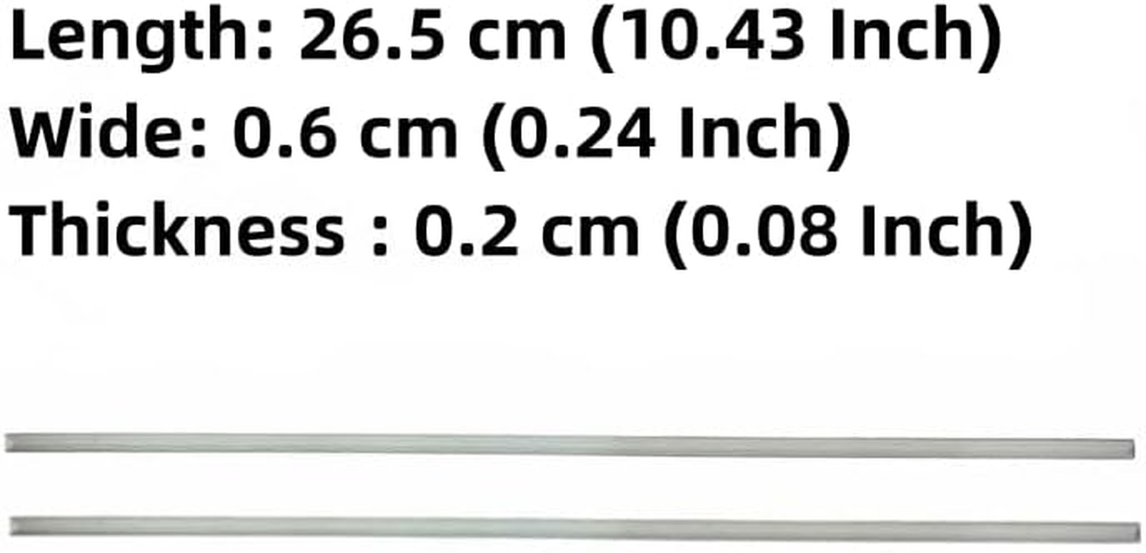 Rubber Feet Strips Replacement for HP Envy X360 13-AQ 13-AH 13-AG for Laptop Bottom Cover Non-Slip Silicone Bumper Rubber Foot Strip Pad Silver image number 1