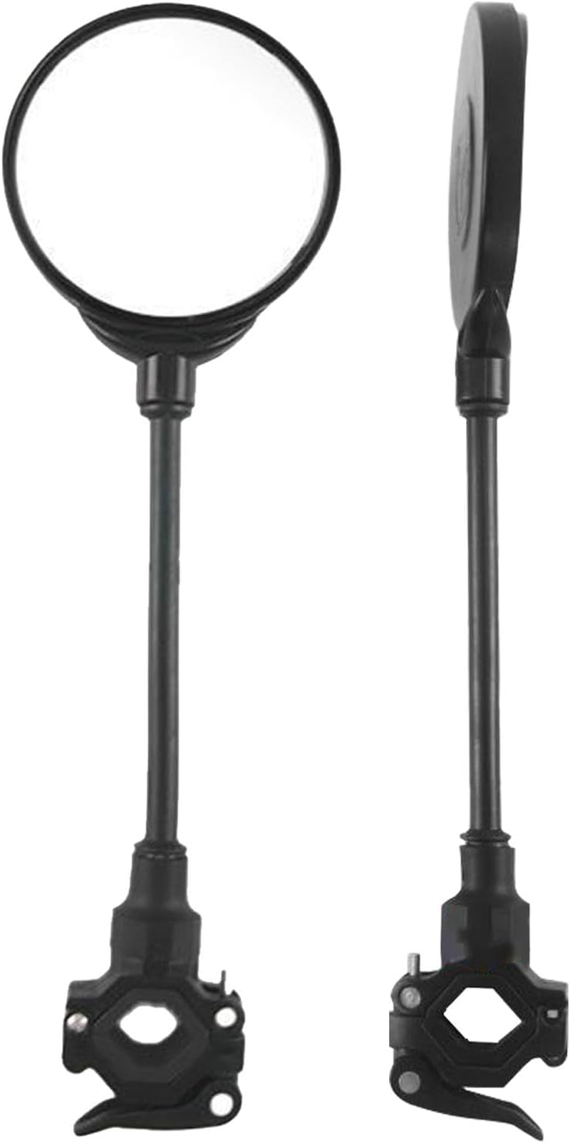 Stroller Rotating Mirror - Child Stroller Mirror, Convex Mirror for Stroller | Easy Install Safety Mirror, Stroller Accessories Mirror