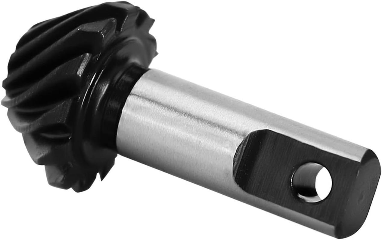 INJORA 24T/12T Alloy Steel Helical Gear Set for 1/18 TRX4M Front Rear Axles(2Pcs)