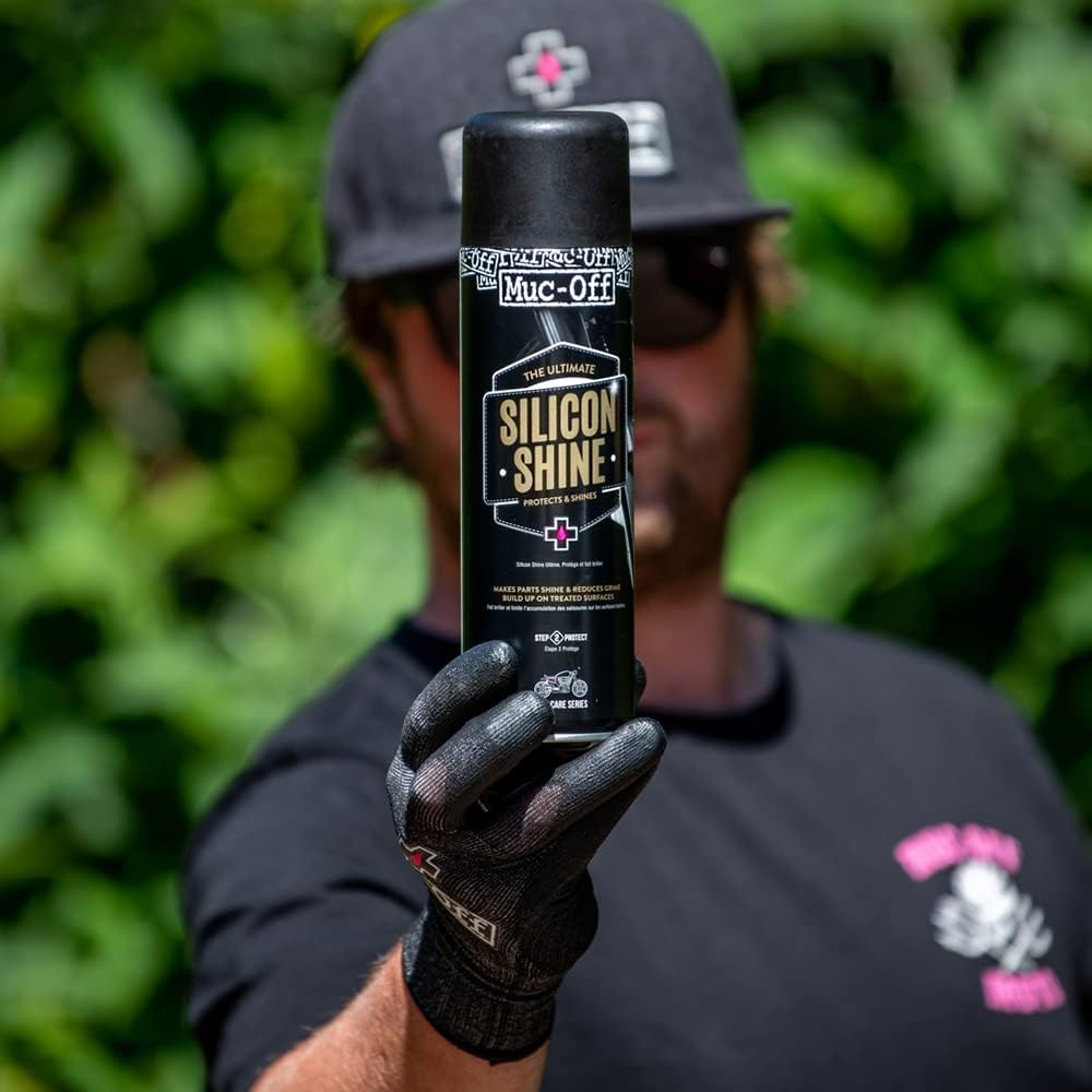 Muc-Off Motorcycle Bicycle Silicone Shine Spray 500 Ml image number 5