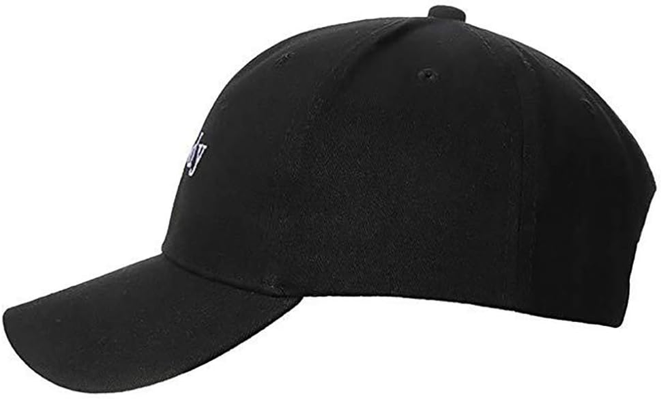 Agshcqi Adjustable Baseball Cap Colorful Daddy Hat Headdress Leisure Dad-Cap Hat Sunhat Hip-Hop Flat Snapback Metal Buckle