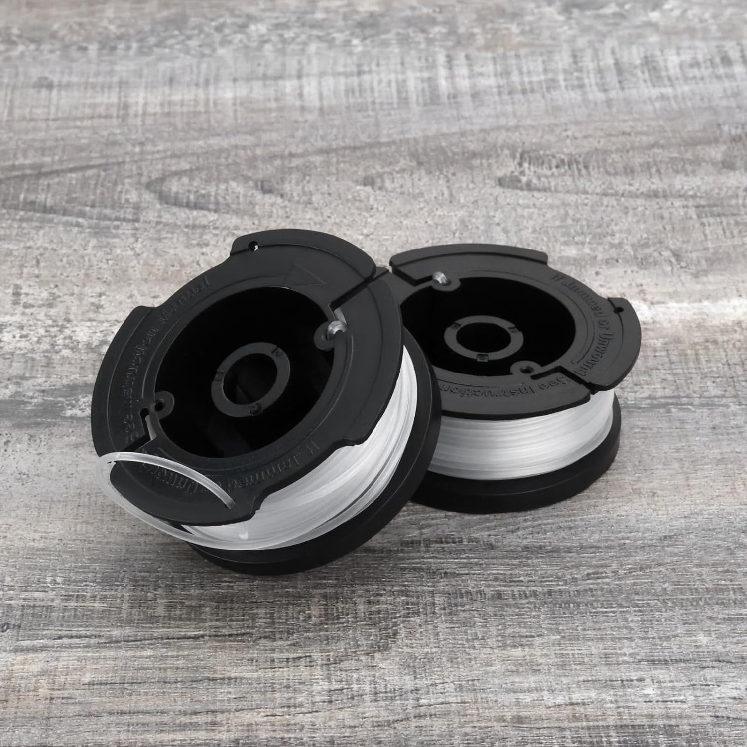 Be in Your Mind 3Pcs Strimmer Spool A6481 Replacement Part Spools with Line AF-100 Compatible with Black & Decker GH400, GH500, GH600, GH900, GH912, ST6600, ST7000 and More