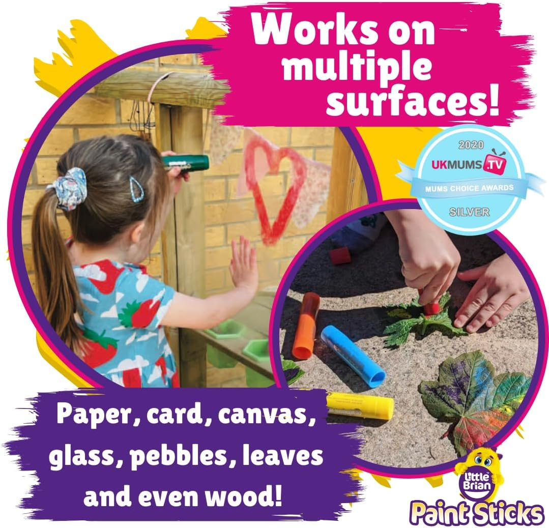 Little Brian Paint Sticks - Assorted 24 Pk image number 2