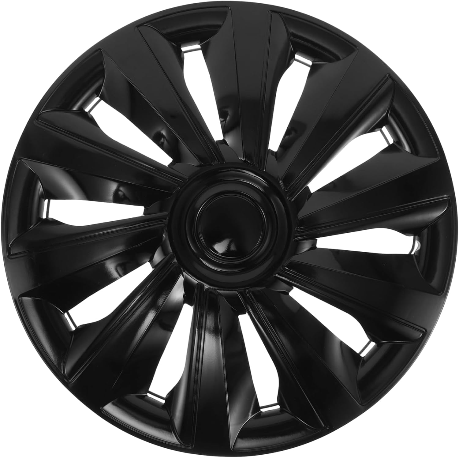 ASAKKURA Truck Wheel Hub Cover Black Hubcaps Universal Wheel Rim Cover for Car Exterior Accessories Sturdy Snap Design for SUV Auto Protection and Style image number 5