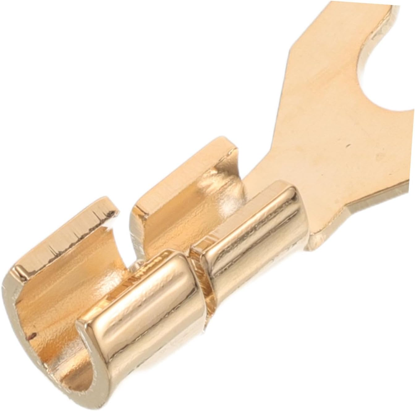 Ifundom 2Pcs Speaker Spade Connectors: Hifi Speaker Wire Connectors - Y Spade Plugs for Audio Amplifiers Home Theater and Recording Studios image number 5