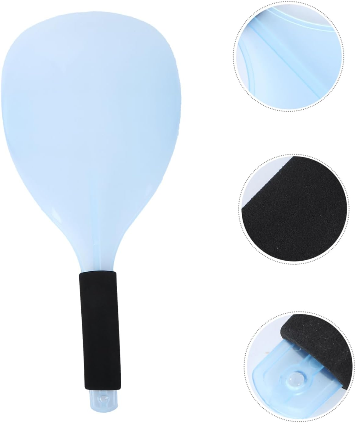 Beatifufu Blue Haircut for Hairspray Protection Non-Slip Sponge for Salon and Home Use for Facial Guard during Hair Treatments