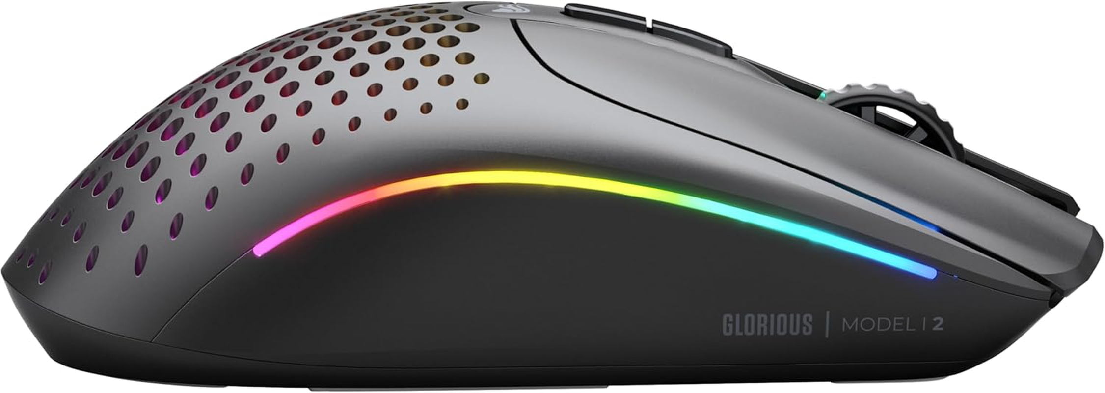 Glorious Model I 2 Wireless - MMO Mouse (Black) with 9 Programmable Side Buttons, 16 Configurations with Layer Shift, 2 Swappable Magnetic Buttons, Superlight 75G, Perfect for FPS, MOBA, and MMO image number 3