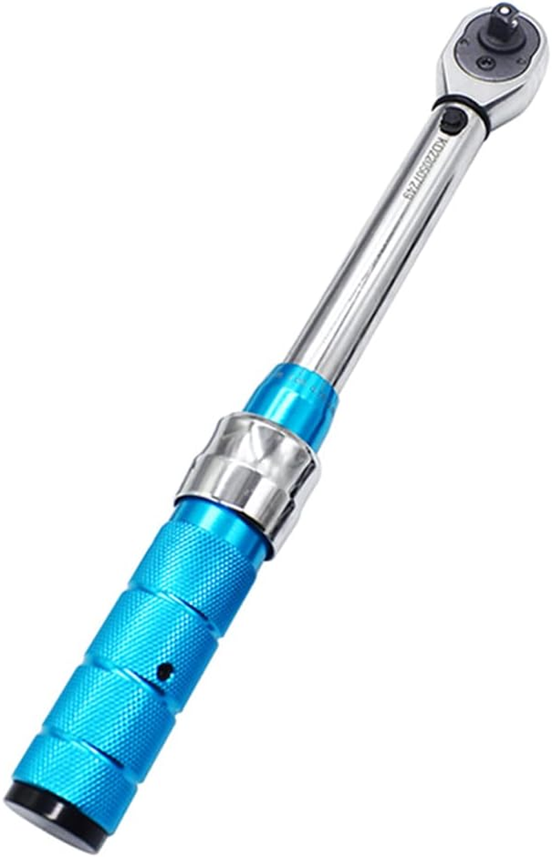 Threeh Inch Pound Torque Wrench 1/4-Inch Drive 1-6 Nm/0.7-4.5Ft-Lb Bicycle Maintenance Kit for Road & Mountain Bikes Motorcycle Multitool image number 5