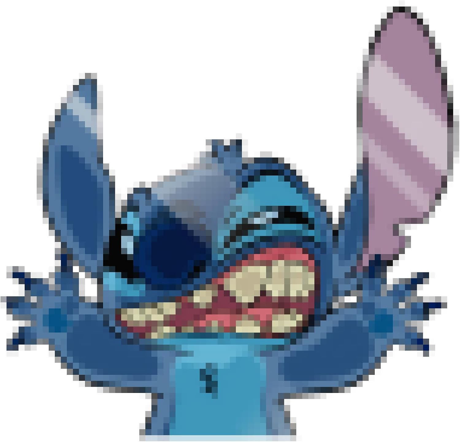 Stitch Peek Funny Cartoon Anime Decal Sticker for Car/Truck/Laptop image number 1