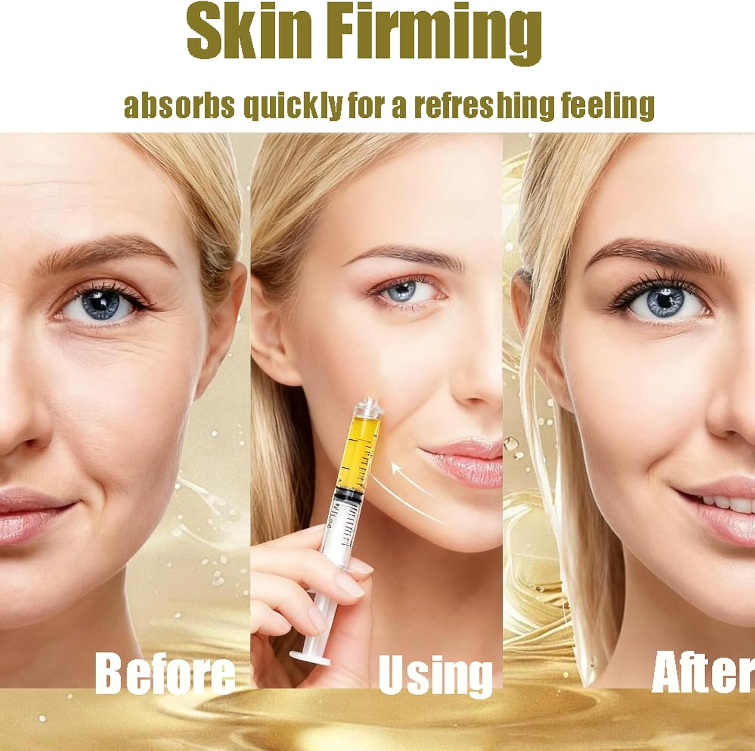 Salmon DNA Serum, Salmon DNA Korean Skincare, Hydrating & Firming Facial Serum, Precise Dosage, Skin Feels Soft & Non-Greasy, 50 Ml image number 6