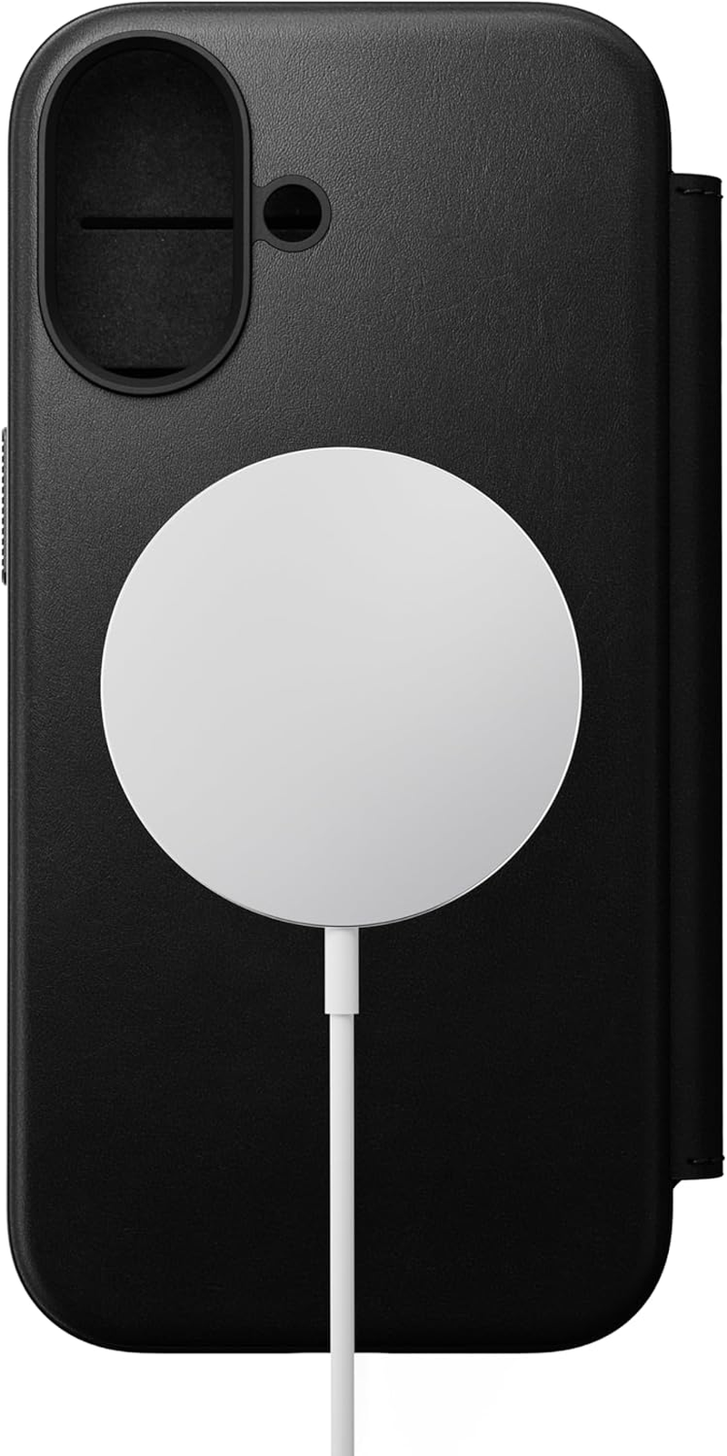 Nomad Modern Leather Folio Flip Phone Case Wallet Apple Iphone 17 Pro Max, Magsafe Compatible, Wireless Charging, Scratch-Resistant Shockproof Protective Cover Case - Black Ecco - Brown Ecco, Iphone 17 Pro image number 3