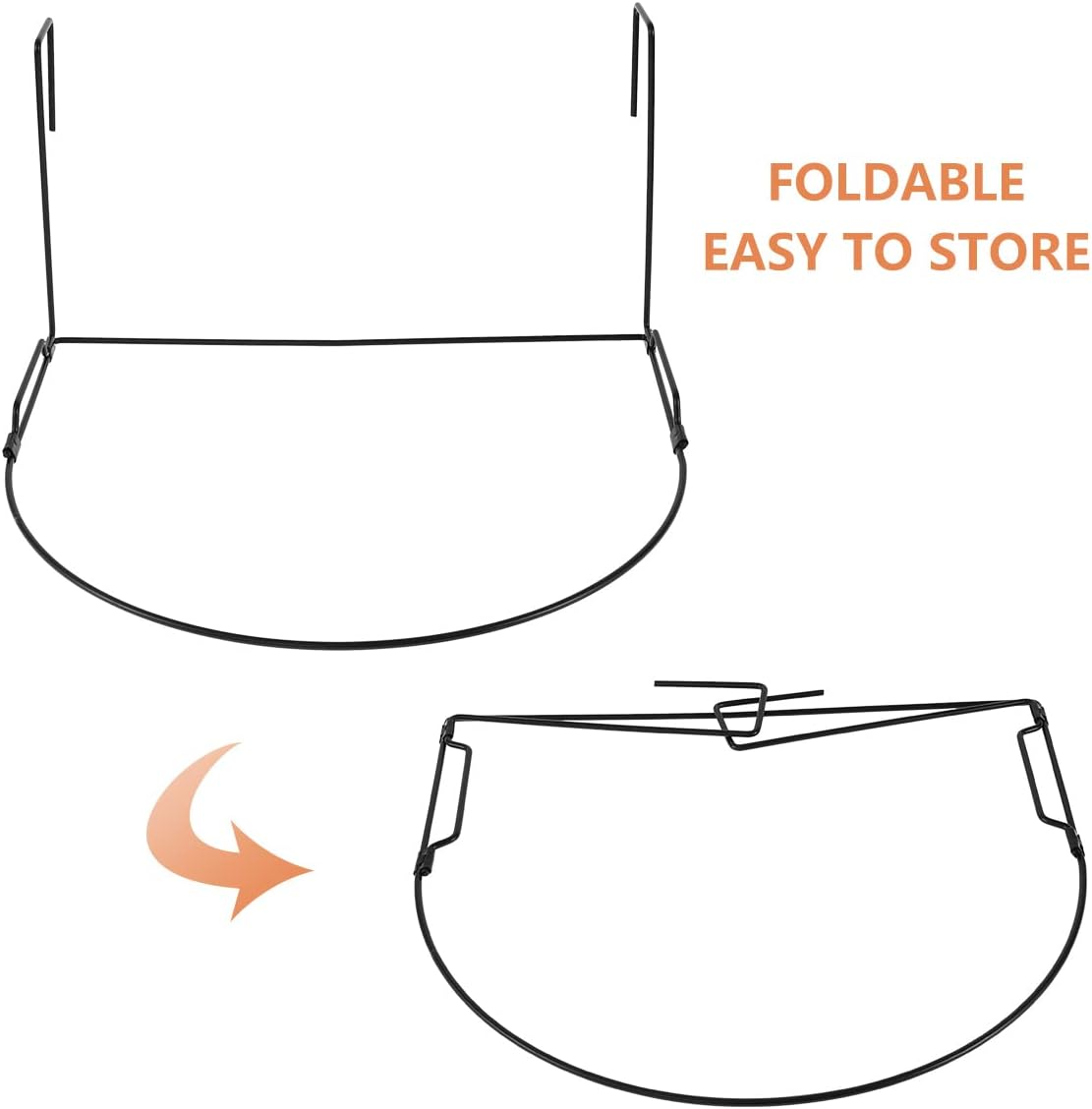 Plush Radiator Cat Hanging Bed - round Cosy Warm Fleece Hammock for Small Pets, Kittens, Puppies - Easy to Assemble (Grey) image number 2