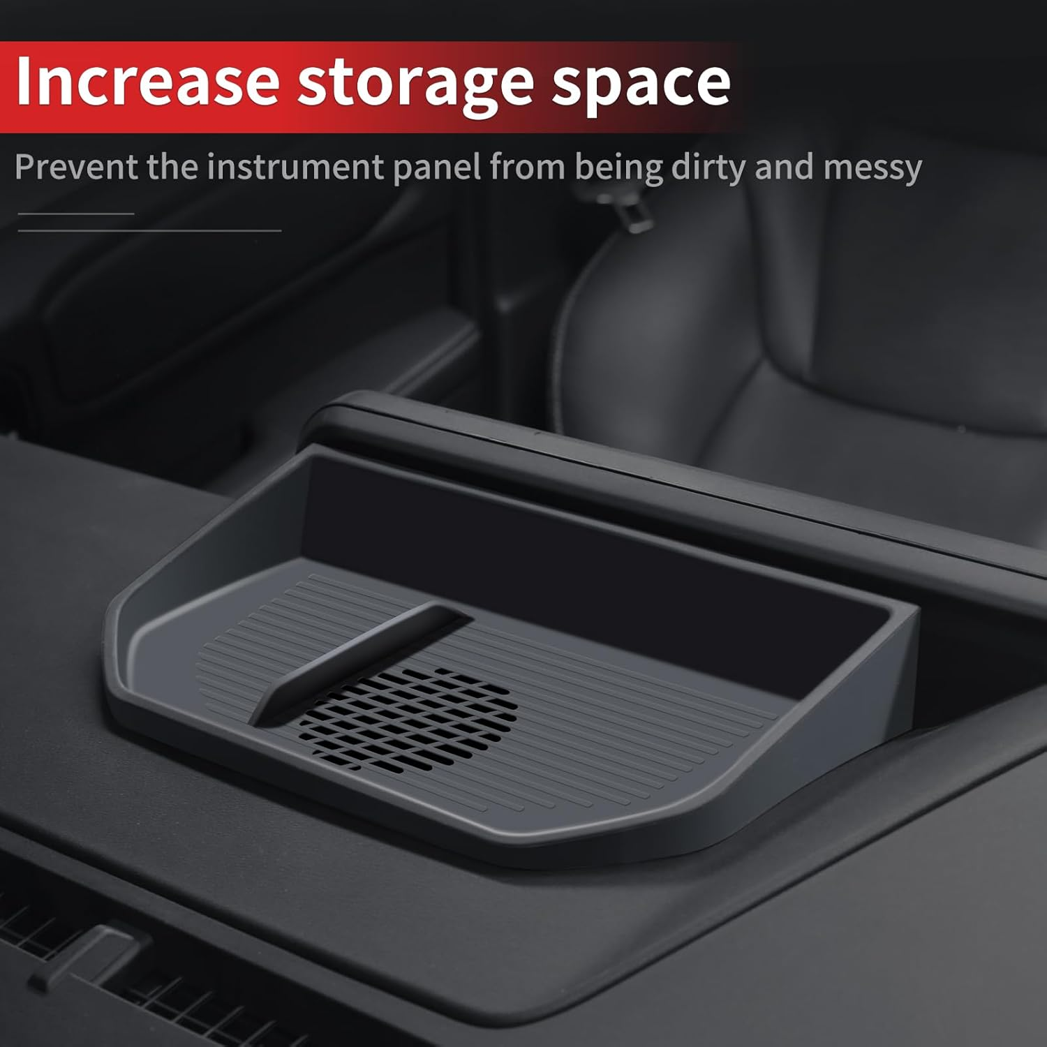 Dashboard Storage Box Fit for Toyota Land Cruiser 250 1958 Prado Lc250 J250 2024 2025 Central Console Storage Cushion Internal Modification Accessories image number 1