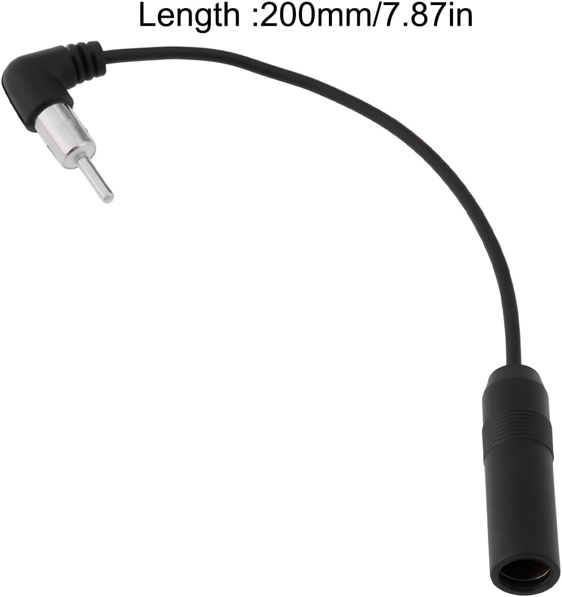 OTOTEC 2Pcs Car Stereo Audio Extension Adapter FM Radio Antenna for FM Stereo Broadcasting 20Cm image number 2