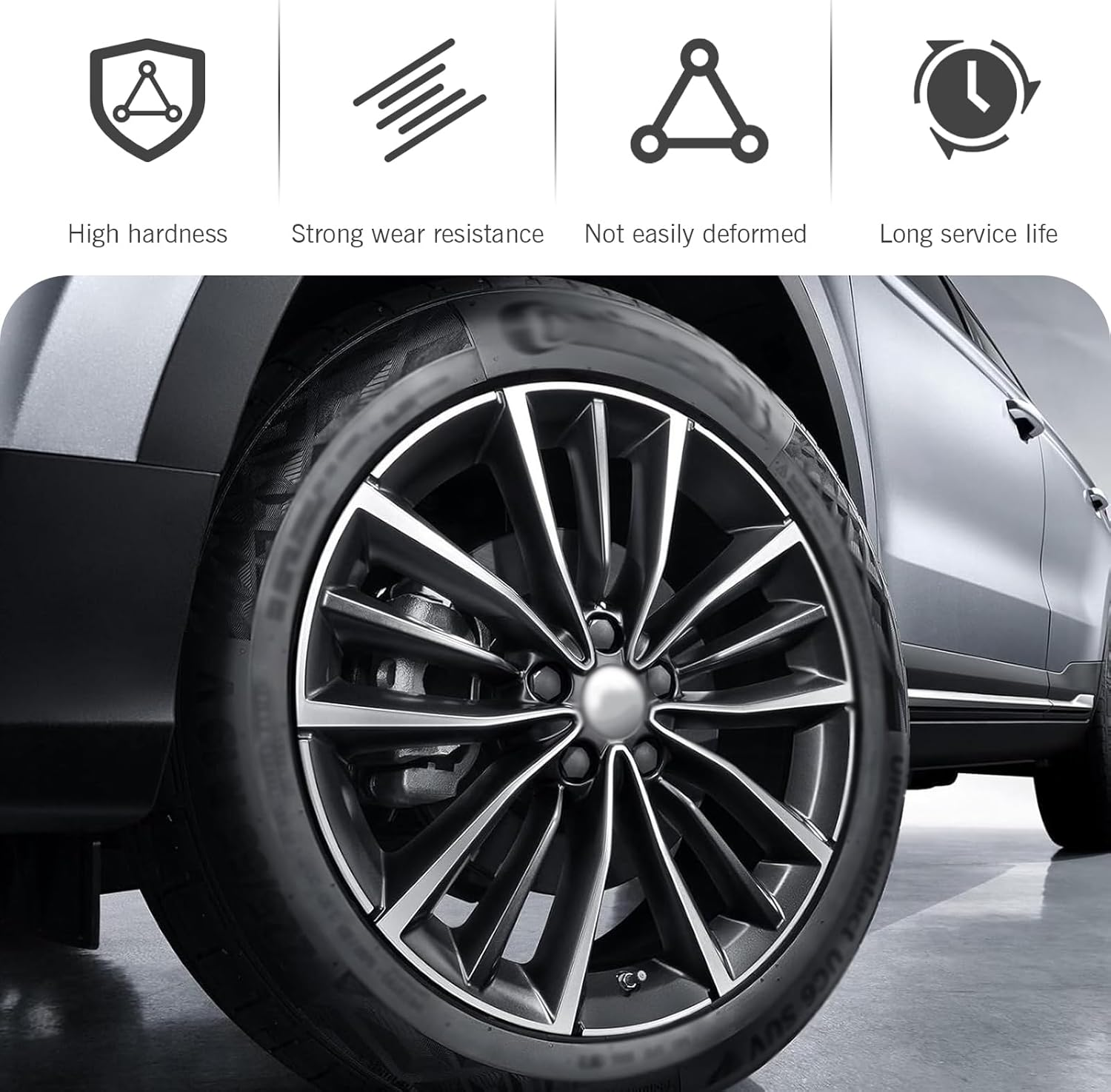 Zikefest Large 6 Spline Lug Nut Socket, Fuel Rim Lug Nut Lock Removal, Wheel Lock Key Replacement for Aftermarket 6 Spline Lug Nut, for 21 Mm (13/16 Inch) & 22 Mm (7/8 Inch) Hex Socket Wrench image number 4