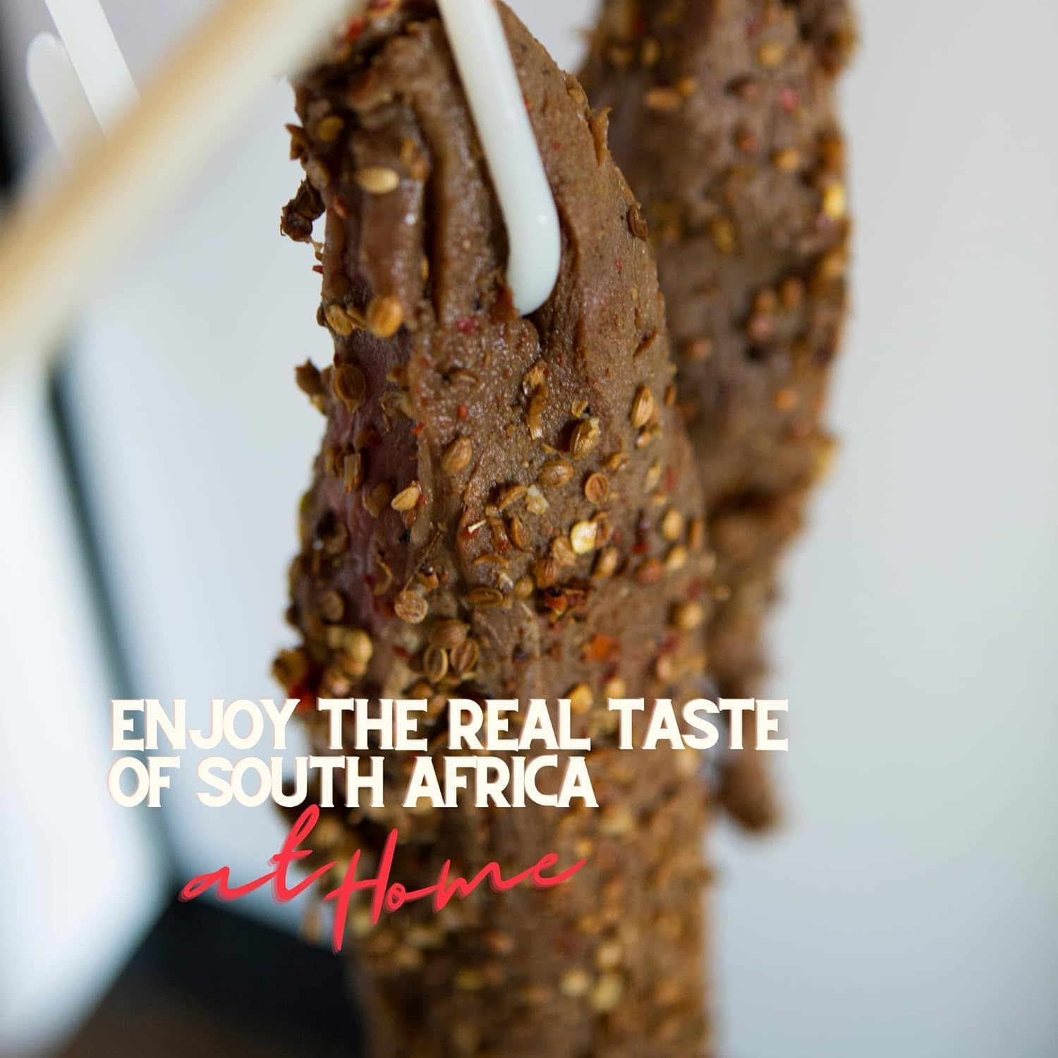 Stainless Steel Biltong Box Food Dehydrator and Drying Cabinet - Large 10 Trays, 5 Hanging Rods, with 20-90&deg;C Temperature Control - Perfect for Drying Biltong, Meat, Vegetable & Fruit