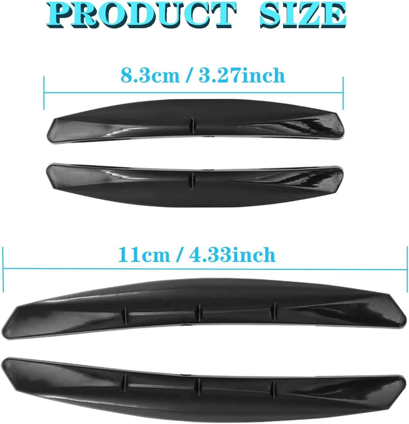 YUENTOEN 4PCS Car Door Edge Protector, Auto Door Side Edge Protector for Car, Sedans, Truck, SUV image number 1