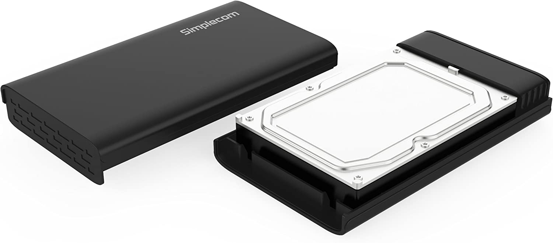 Simplecom SE301 3.5" SATA to USB 3.0 Hard Drive Docking Enclosure Black image number 2