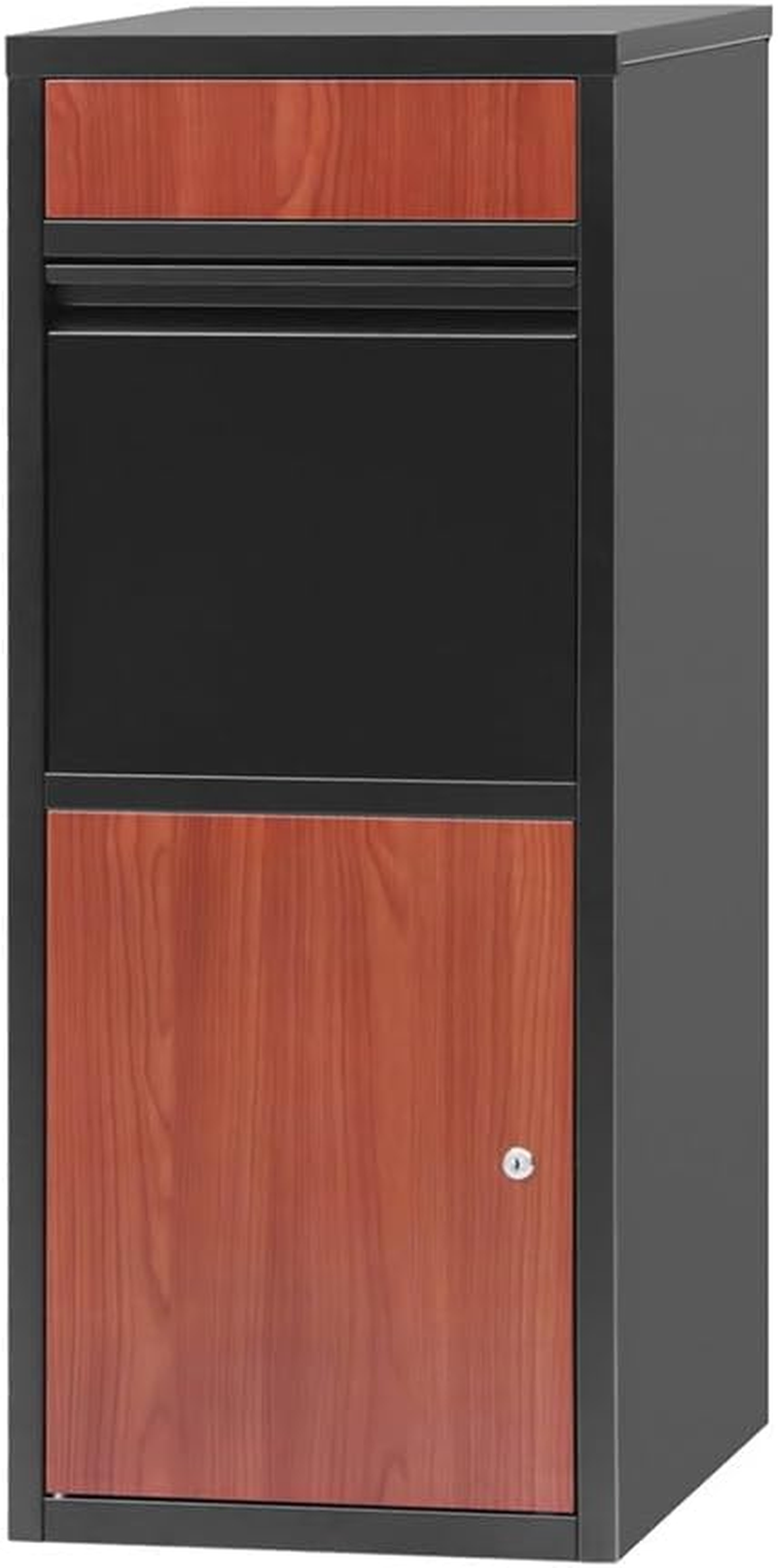 Gardeon Parcel Letterbox Drop Box Package Mailbox Security Lock Storage Black image number 1