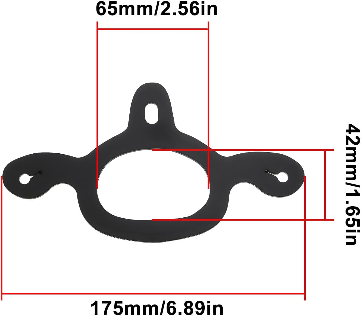 Be in Your Mind 4Pcs Rubber Spur Straps Tie-Down Straps Spur Tie-Down for Training Horses image number 3