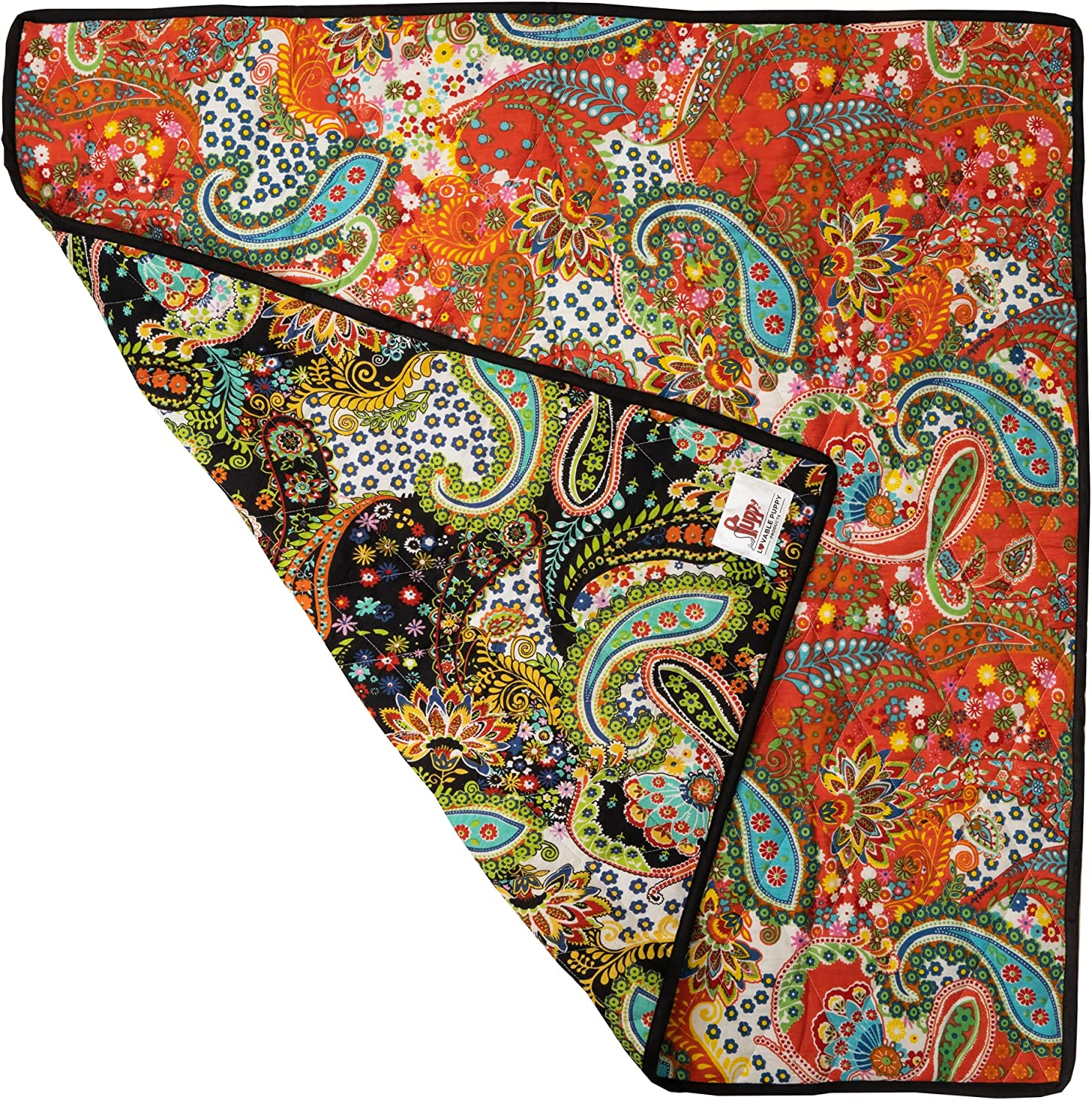 110 Cm X 110 Cm Pet RED BLACK Eco Blanket Quilt Reversible for Cat Dog Toy Cavoodle Maltese Small Toy Dogs or Dog Bed Cover, Quick Ship Local Aussie Supply Large Dog Blanket, Dog Sofa Cover, Pet Throw Blanket, Dog Car Seat, Dog Beds, Calming Dog Bed Protect Dog Beds Quick Wash Dog Mat Quilt Cover image number 4