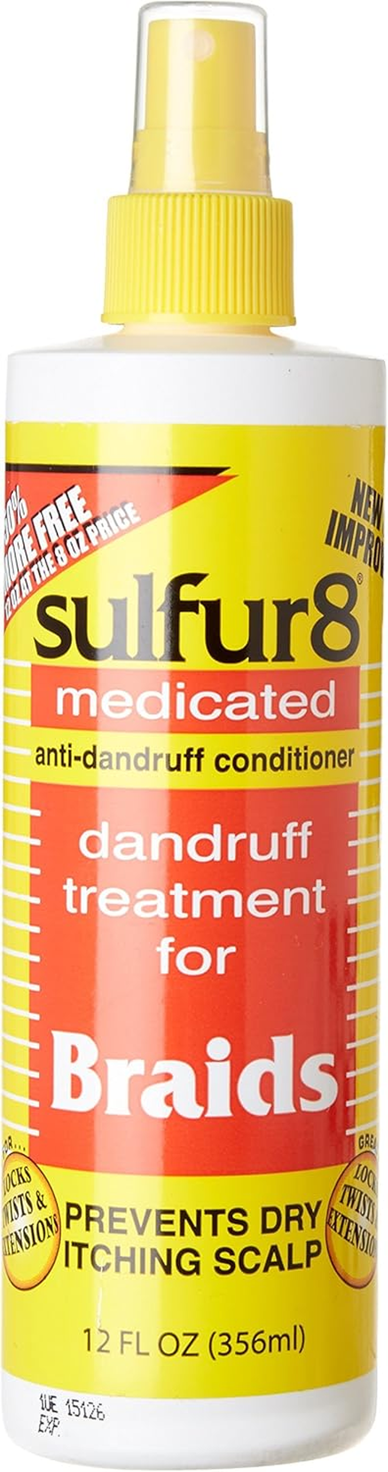 Sulfur 8 Dandruff Treatment for Braids 12 Oz. Spray image number 2