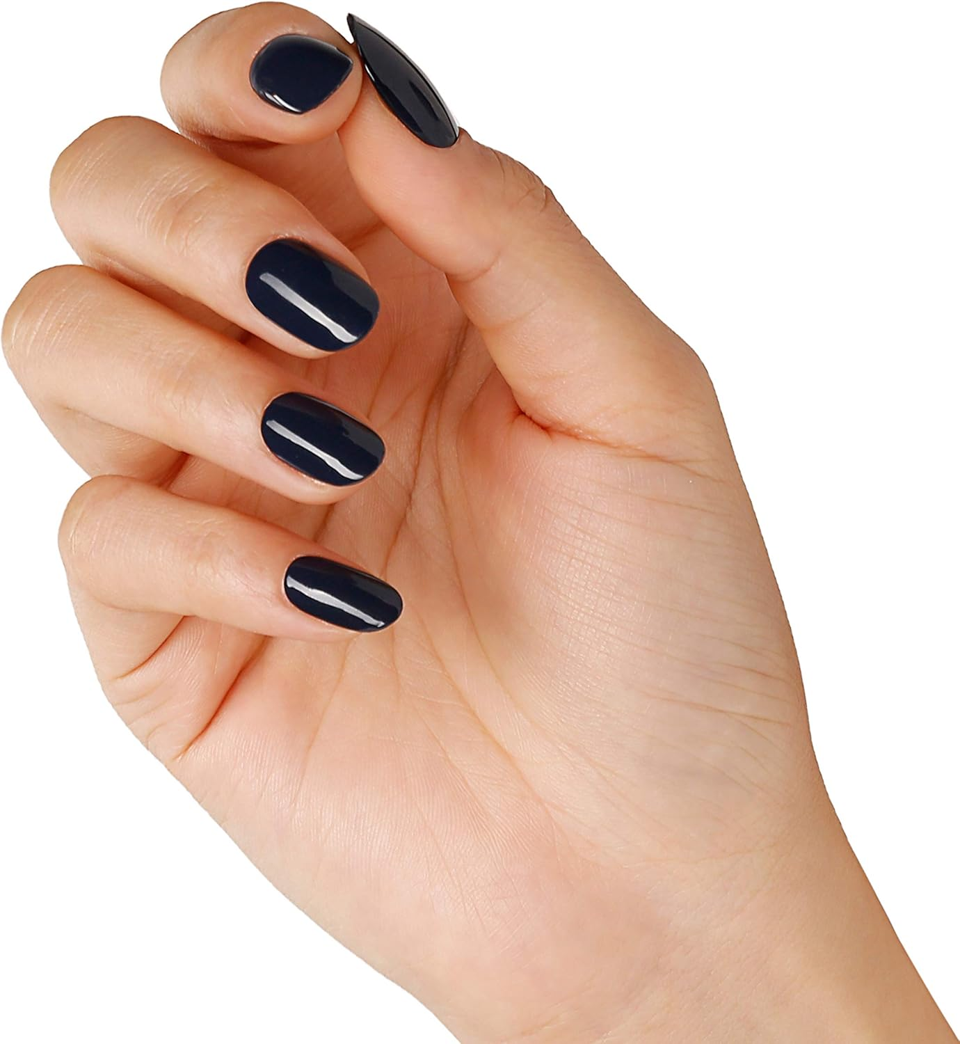 Bluesky Posh Corduroy Uv/Gel Nail Polish 10 Ml, Dark Blue image number 1