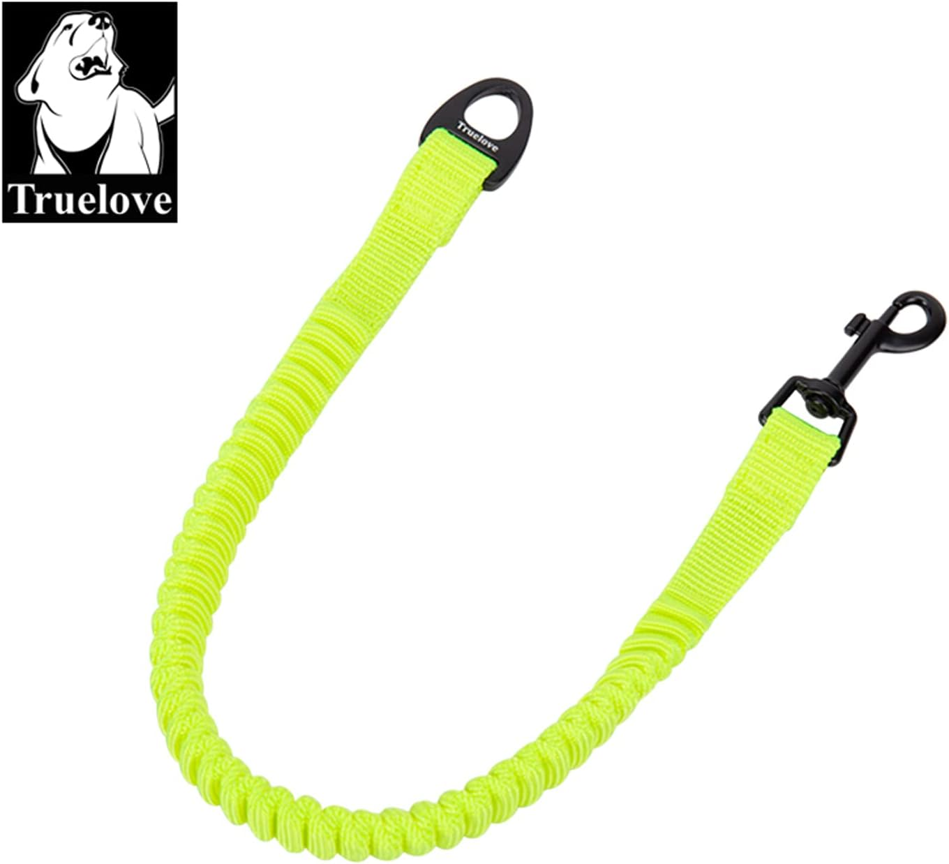 True Love Bungee Extension for Leash, Medium, Neon Yellow image number 2