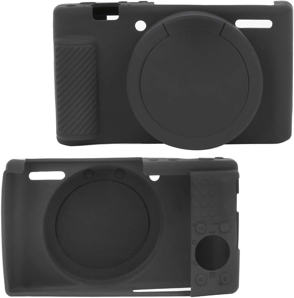 ZV-1 Case for ZV1 Digital Camera Protective Cover, Professional Silicone Rubber Camera Case Cover, Protective Cover Case Accessory